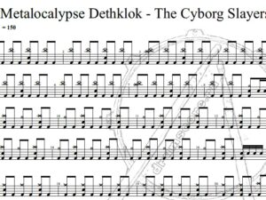 Metalocalypse Dethklok - The Cyborg Slayers